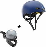 Miniatura Casco Street Ocean Stripe Gloss MIPS Helmet - Color: Blue