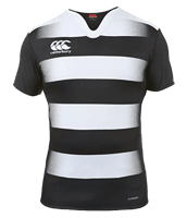 Miniatura Camiseta Rugby Vapodri Ho-Oped Junior - Color: Negro-Blanco