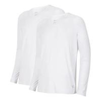 Miniatura Pack 2 Camisetas Hombre Thermoactive V Multicolor - Color: Blanco