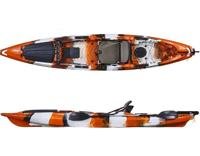 Miniatura Kayak De Pesca Aqua 14 - Color: NARANJO/BLANCO