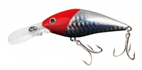 Miniatura Señuelo Flot. Explorer - Color: gris/rojo, Formato: 6 cm