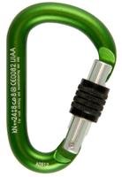 Miniatura Mosquetón Element Locking - Color: Green