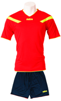 Miniatura Uniforme Bolton Niño - Color: Rojo-Amarillo