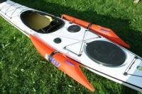 Miniatura Estabilizador para Kayak Patong - Color: Naranjo